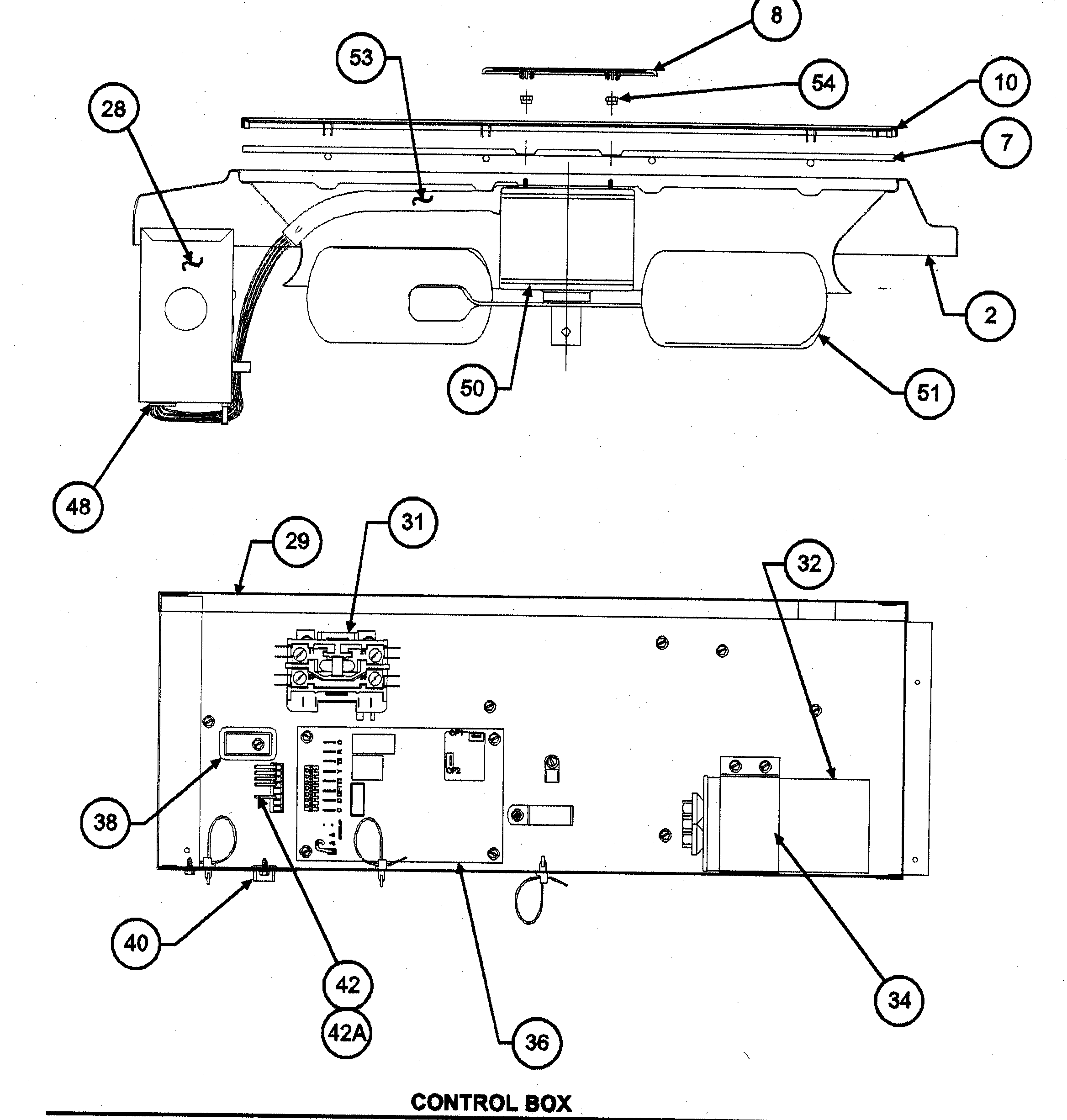 Carrier 38YSA036 SERIES300 control board diagram