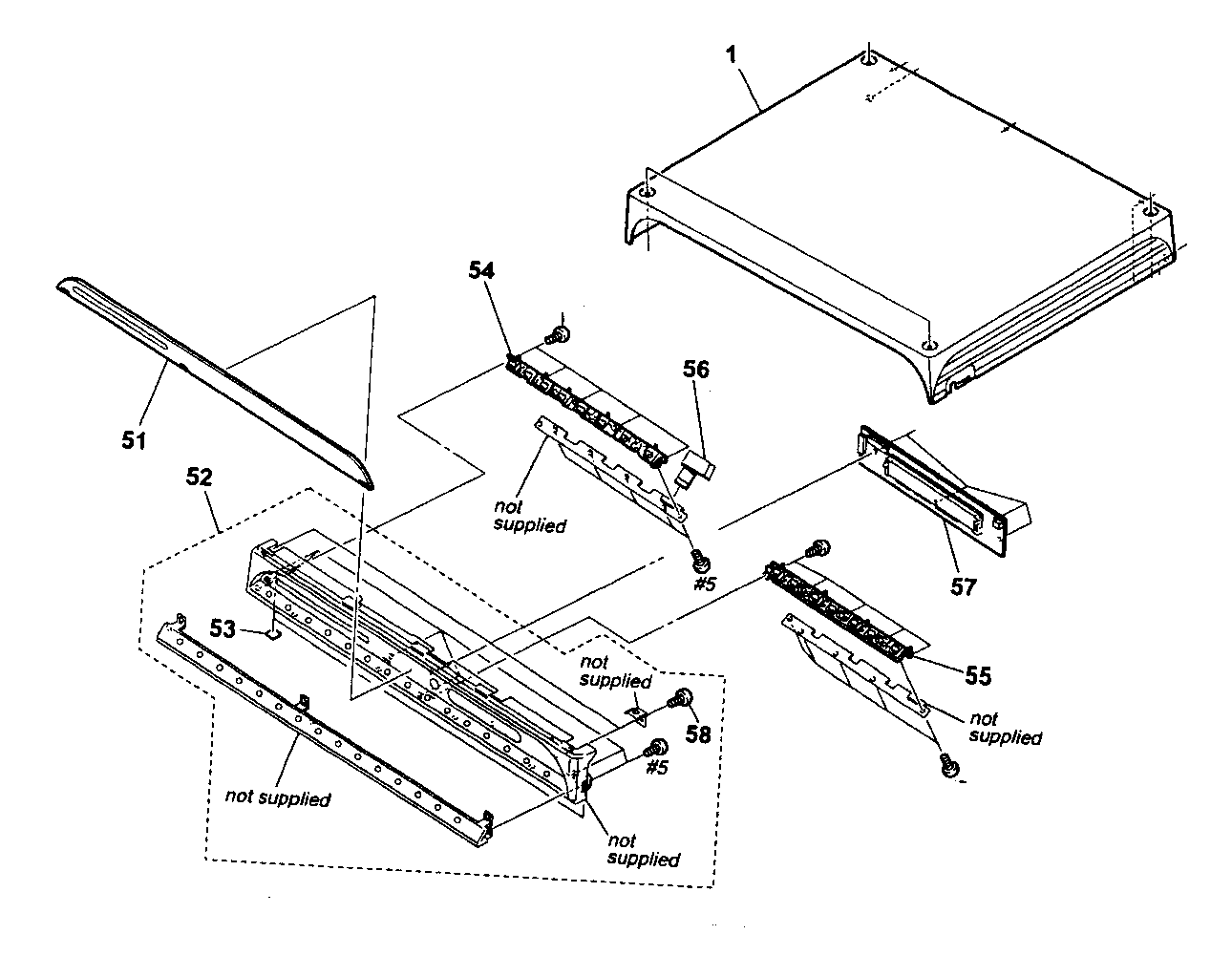 Sony HCD-FX10 cabinet parts diagram