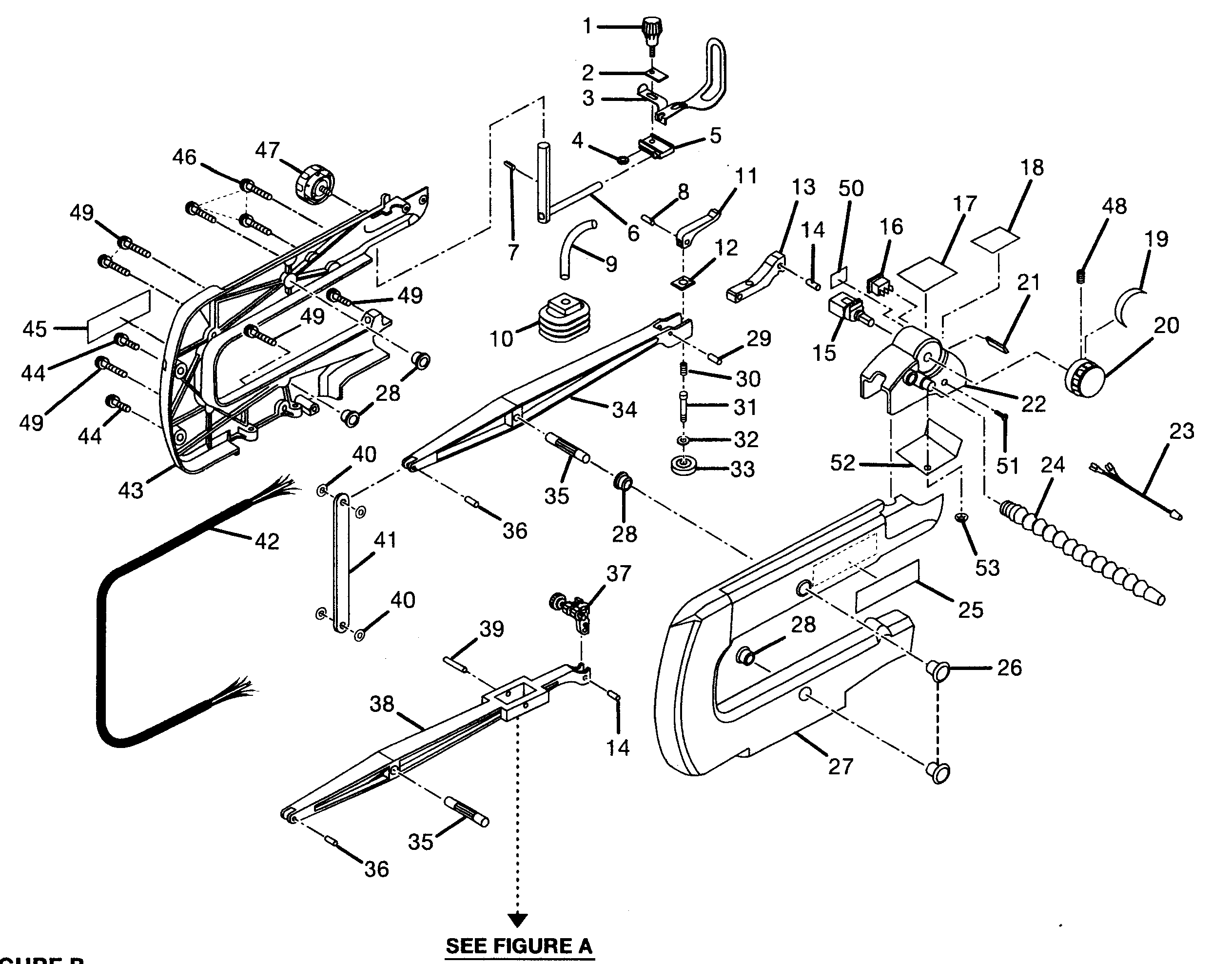 Craftsman 315216090 arm assy diagram