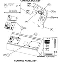 Carrier 48XZ042090300 control box assy/panel assy diagram