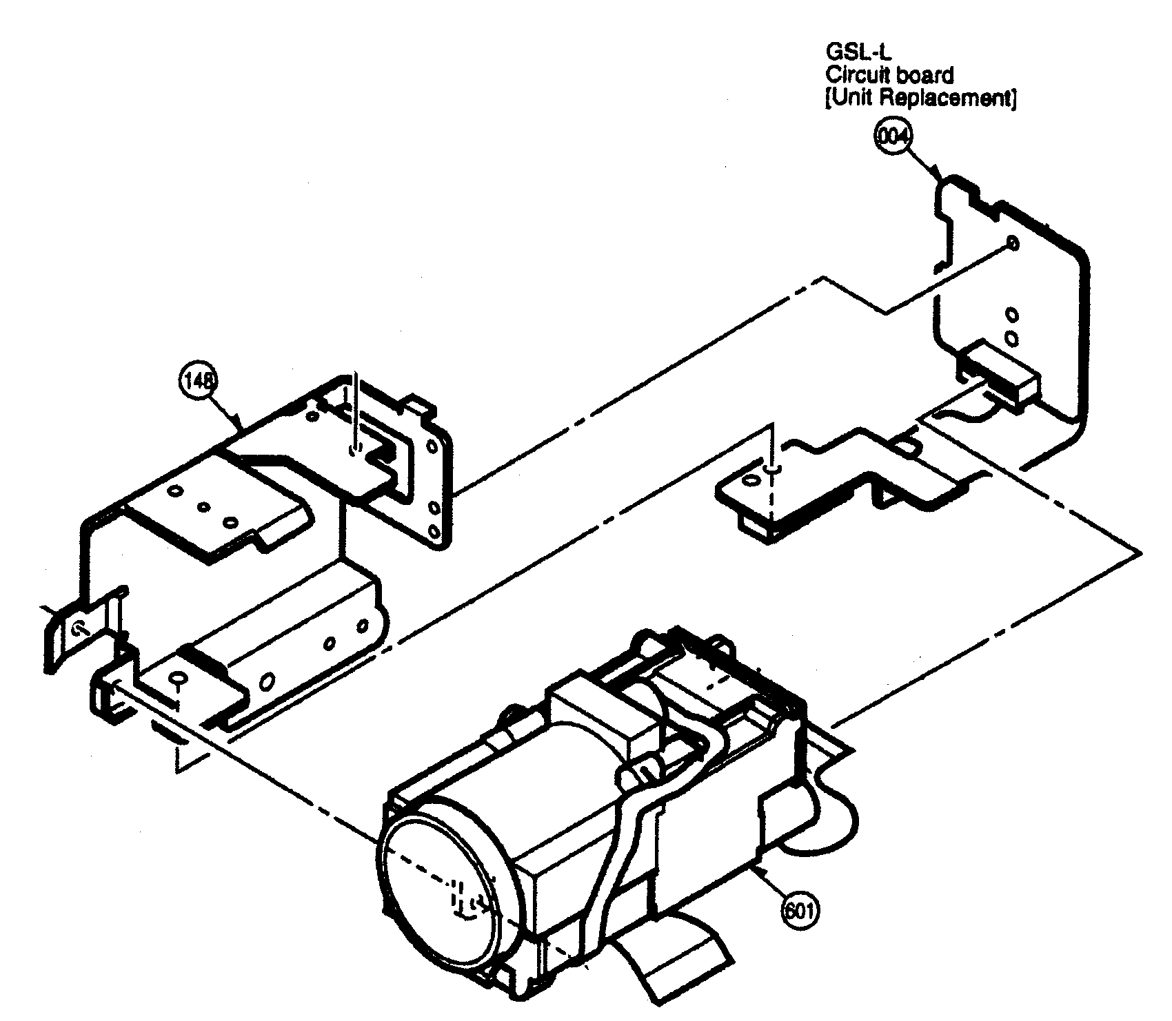 Panasonic VDR-M55PP lens assy diagram