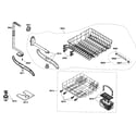 Bosch SHE44C05UC/22 basket assy diagram
