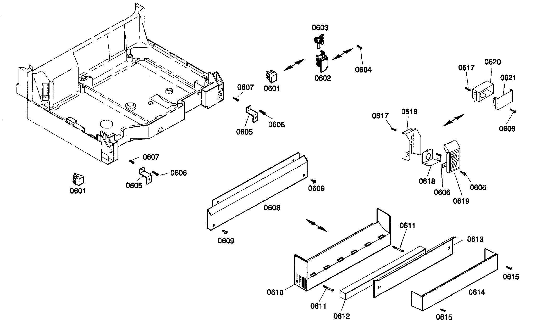 Bosch SHV99A13UC/19 base 2 assy diagram