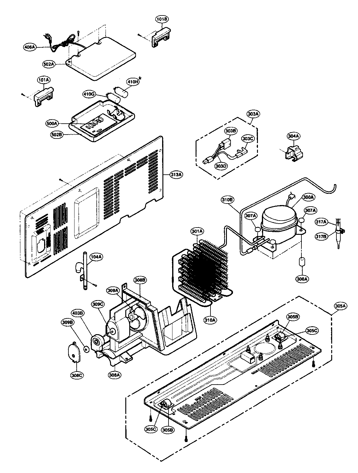 LG LRSCS21935SB machine parts diagram