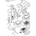 LG LRSCS21935SW refrigerator parts diagram