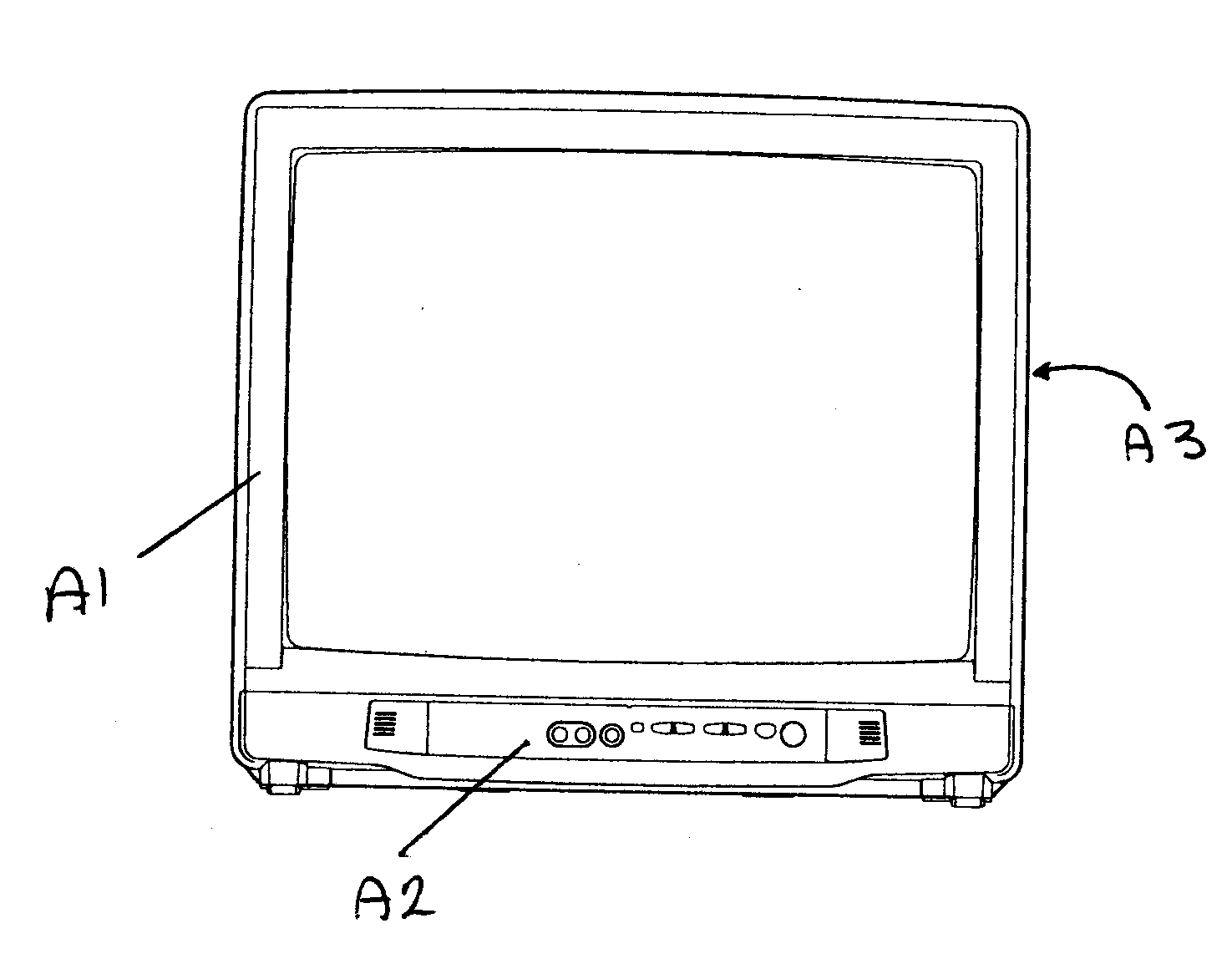 Sylvania ST413E cabinet parts diagram