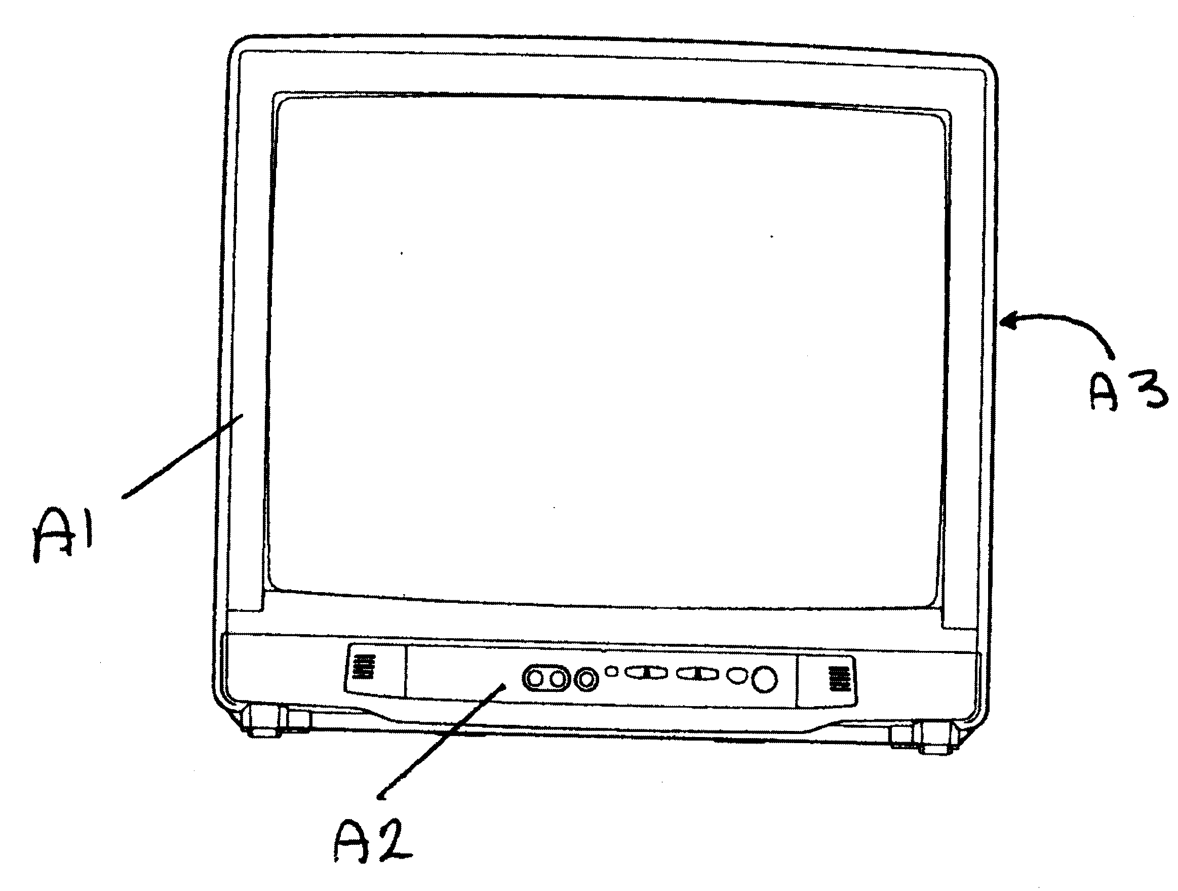 Sylvania 6419TE cabinet parts diagram