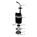 Craftsman 3902655 utility pump diagram