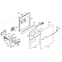 Bosch SHX57C05UC/21 door panel diagram