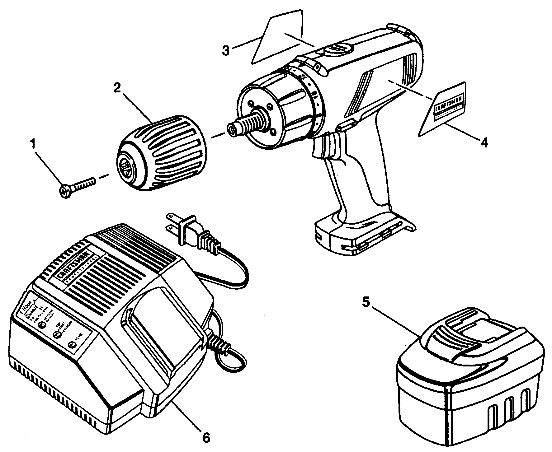Craftsman 315270840 drill diagram