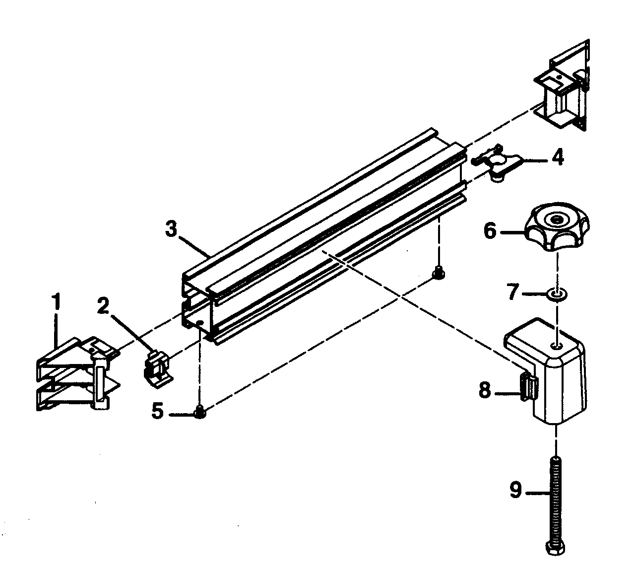 Craftsman 315218060 fence assy diagram