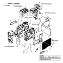 Sony DCR-HC32 cabinet parts diagram