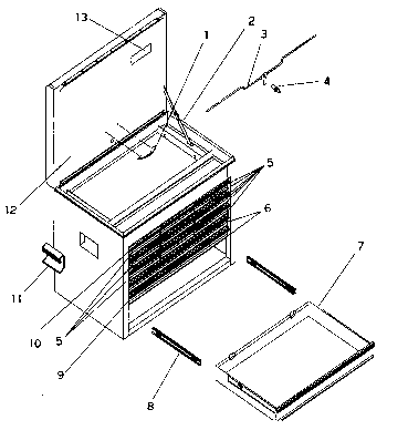 Craftsman 706619400 chest assy diagram