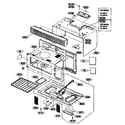 Kenmore 72180413500 oven cavity parts diagram