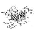 Bosch HGS432UC/01 oven cabinet parts diagram