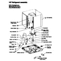 ICP T4H348GKA100 refrigeration components diagram