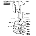 ICP T4A324GKA100 refrigeration components diagram