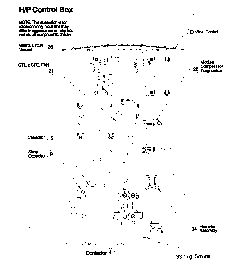 ICP H4H318GKA100 control box diagram