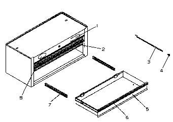 Craftsman 706623770 cabinet parts diagram