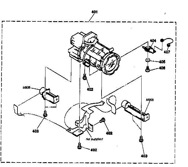 Sony CCD-TRV99 lens assy diagram