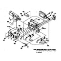 Sony CCD-TRV66 cabinet r block assy diagram