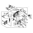 Sony DCR-VX2000 cabinet parts l diagram