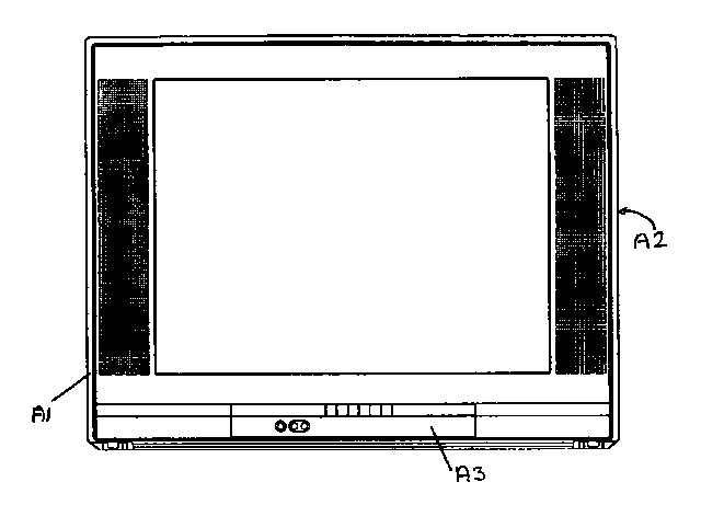 Sylvania 6427GFGA cabinet parts diagram