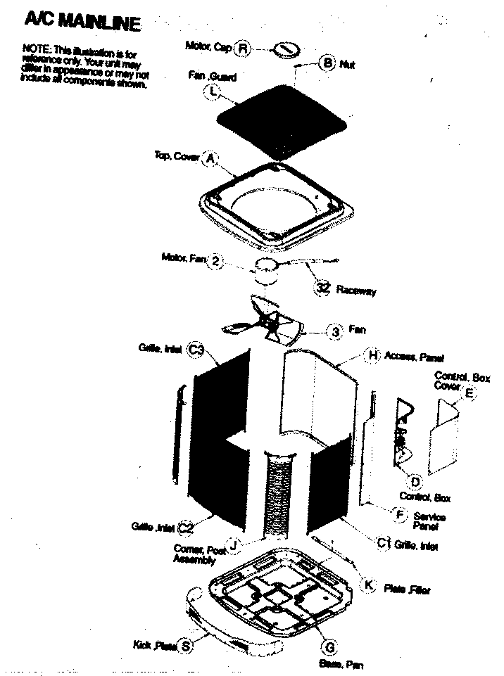 ICP T4A342GKA100 mainline diagram