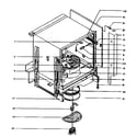 Equator SB55 cabinet parts diagram