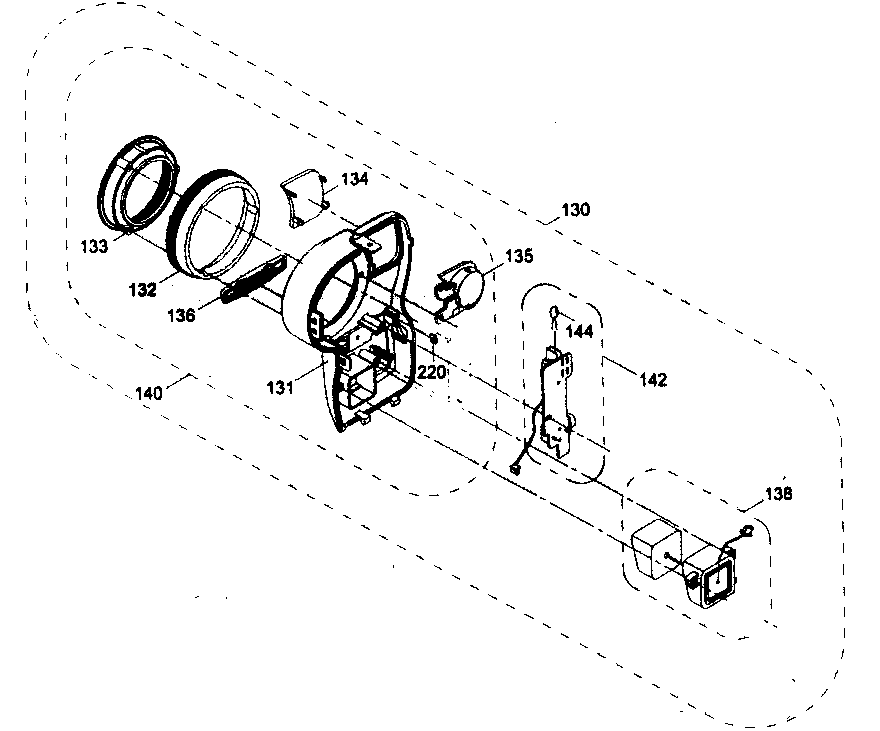 Samsung SCL630 cabinet parts 3 diagram