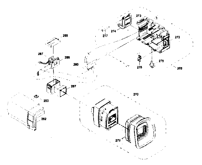 Samsung SCL630 evf assy diagram