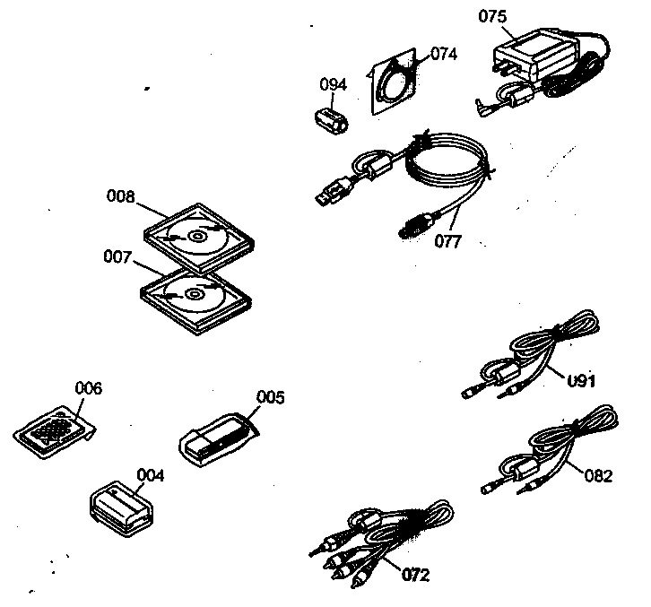 JVC GR-DV500US cabinet parts 2 diagram