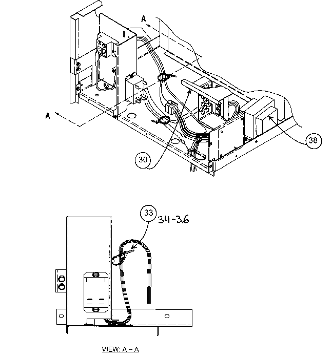 Carrier FC4DNF024000 control board diagram