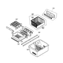 LG LRDN22734ST freezer parts diagram