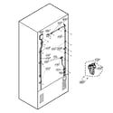 LG LRDN22734ST ice/water parts diagram