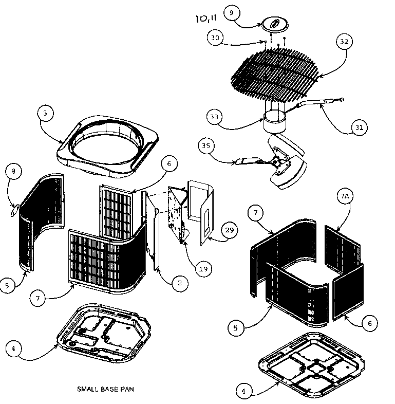Carrier 24ACR330A003 cabinet parts diagram