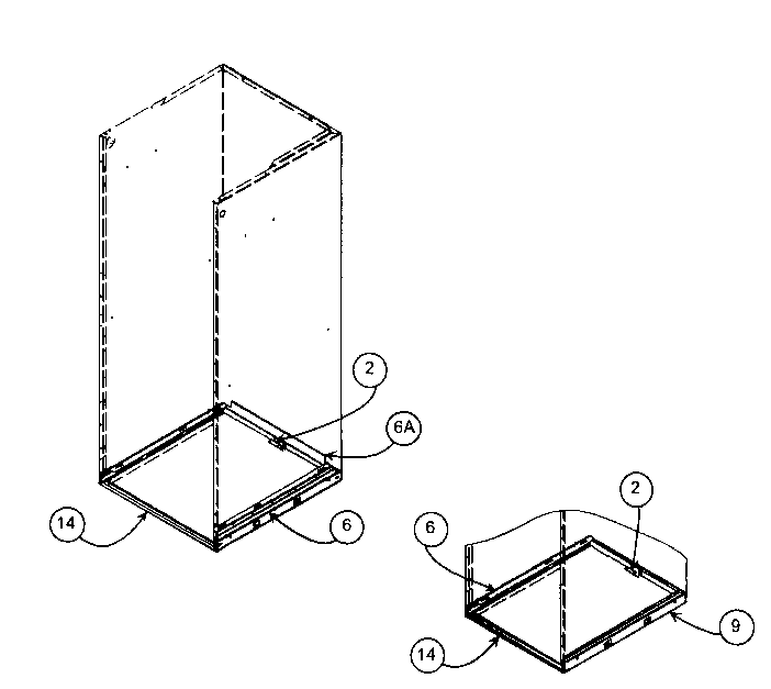 Carrier FX4CNF030000 base assy diagram