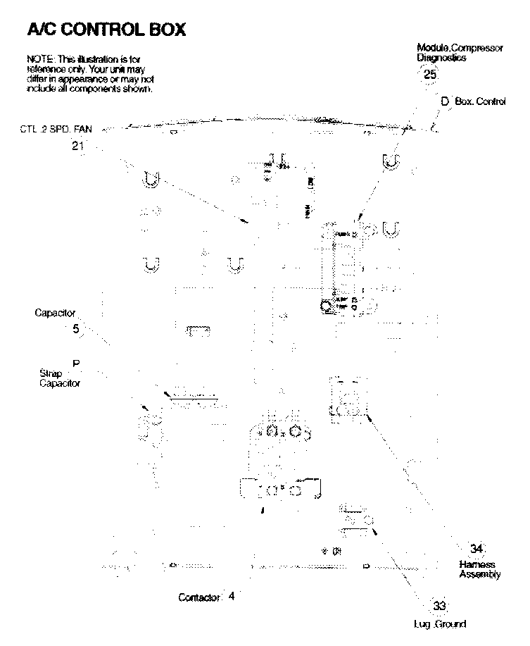 ICP N2A318AKA100 control box diagram