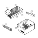 Kenmore Elite 79576284600 freezer parts diagram