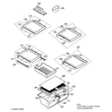 Kenmore Elite 79576284600 refrigerator parts diagram