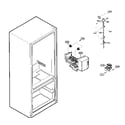 Kenmore Elite 79576284600 ice maker parts diagram