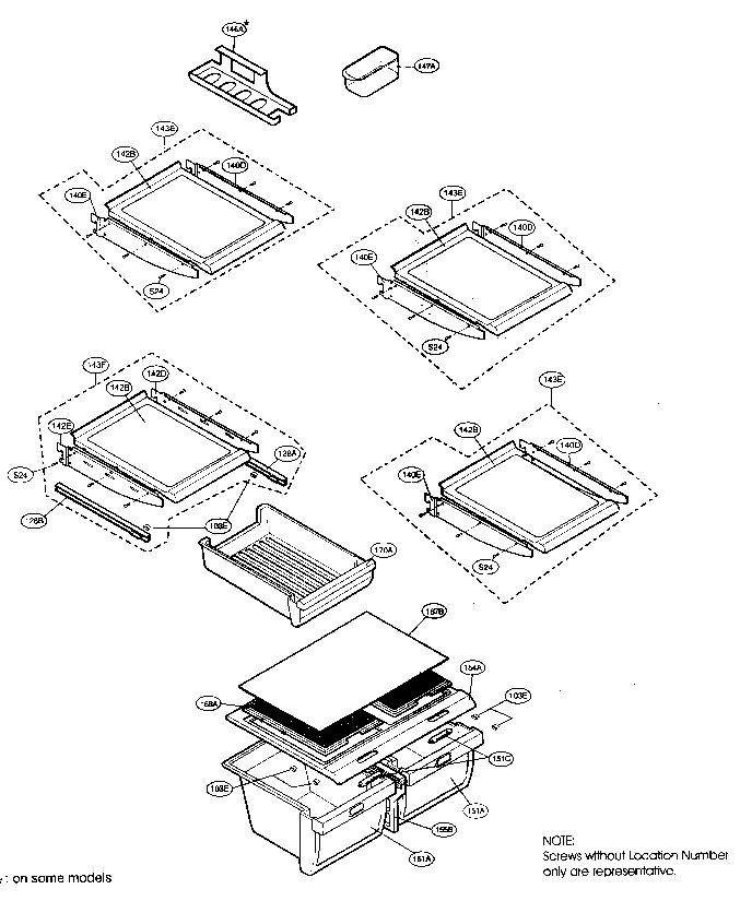 Kenmore Elite 79576292600 refrigerator parts diagram