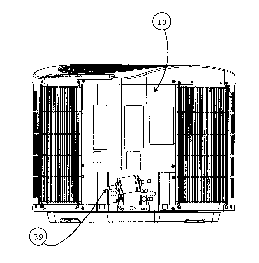 Carrier 24ABR360G0032010 side view diagram