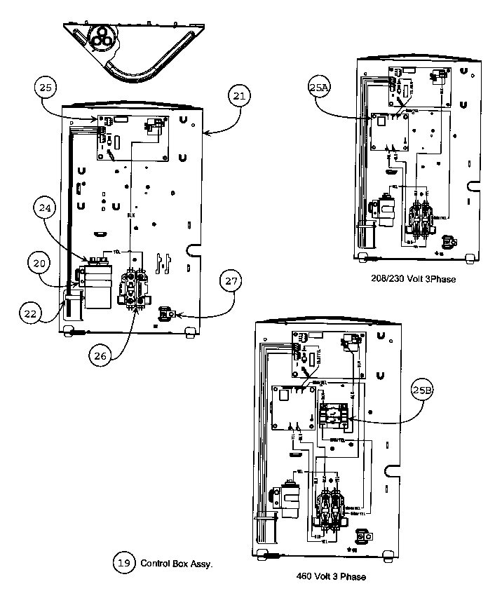 Carrier 25HBR324A0030010 control box diagram