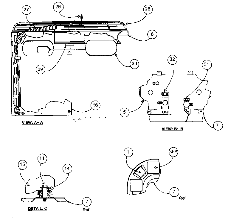 Payne PA13NR030000AAAA cabinet parts 2 diagram
