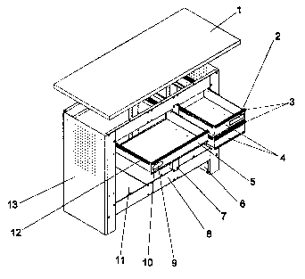 Craftsman 706597461 cabinet parts diagram
