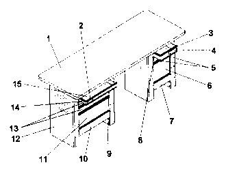 Craftsman 706618991 cabinet parts diagram