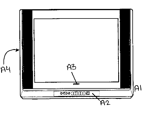 Sylvania 6427GG cabinet parts diagram