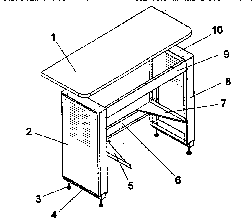 Craftsman 706592290 cabinet parts diagram