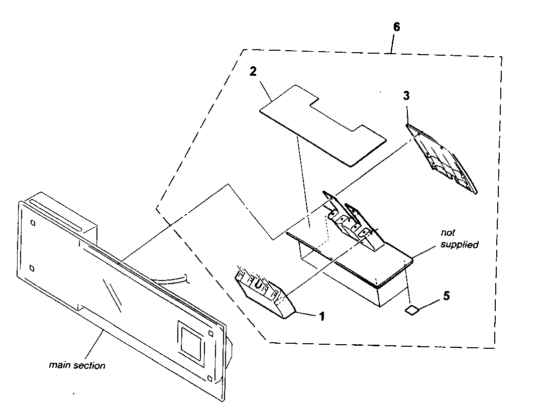 Sony HCD-LF1 stand assy diagram